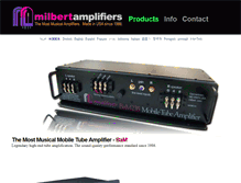 Tablet Screenshot of milbert.com